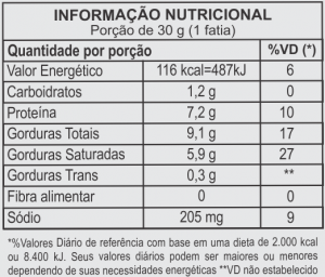 QUEIJO MINAS PADRÃO (Fracionado)