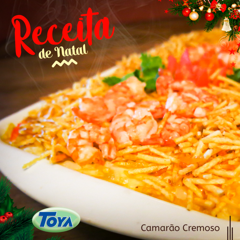 Receita de Camarão Cremoso para sua ceia de Natal