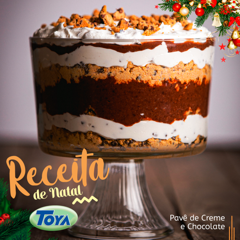 Receitas de Natal: Pavê de Creme e Chocolate