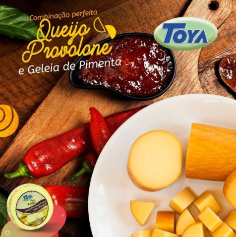 Leia mais sobre o artigo Queijo Provolone Toya e Geleia de Pimenta