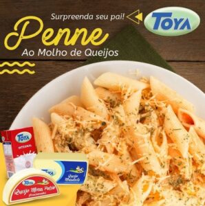 Leia mais sobre o artigo Penne ao Molho de Queijos