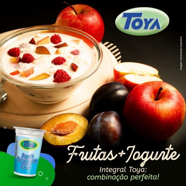 Leia mais sobre o artigo Frutas com Iogurte Integral Toya!