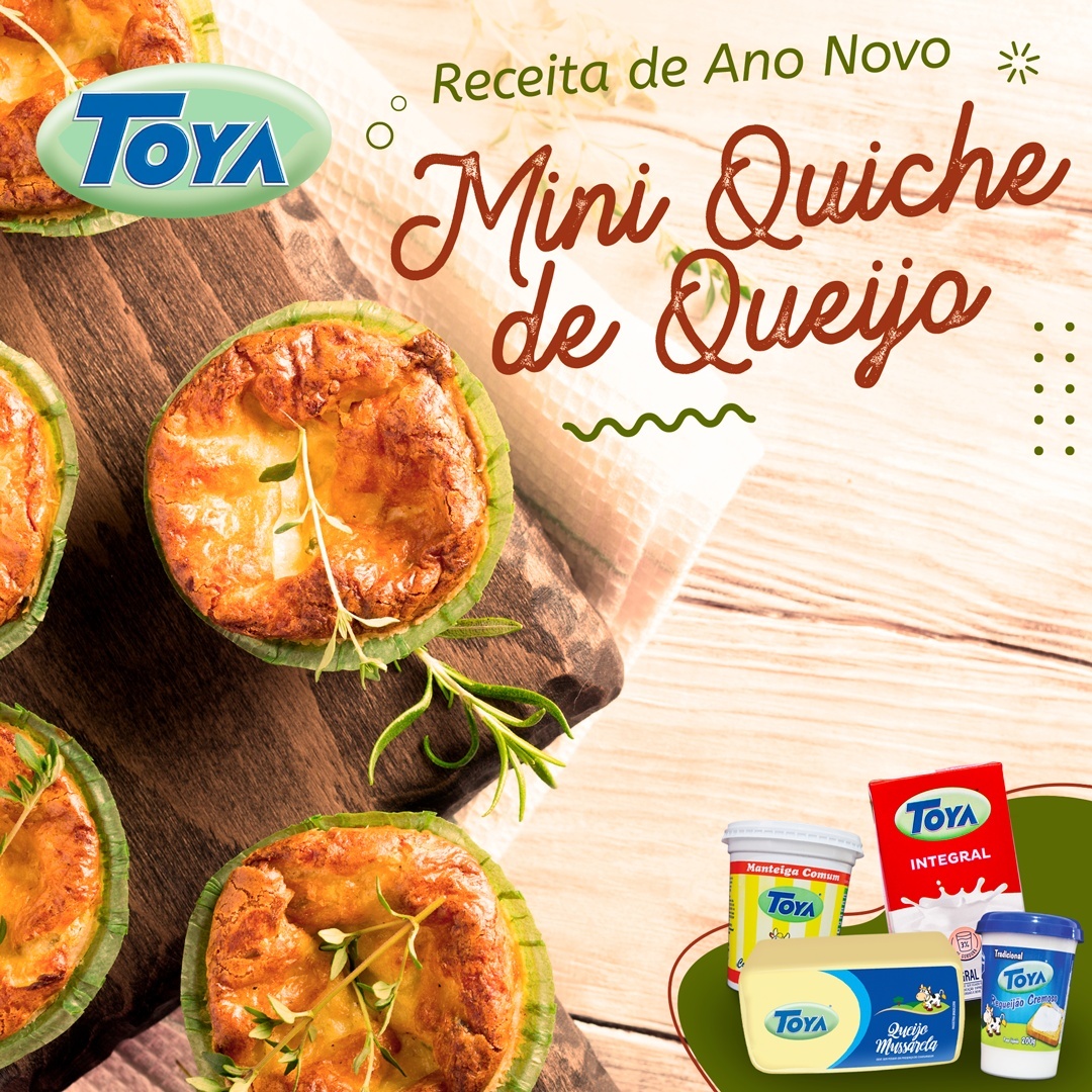 No momento, você está visualizando Mini Quiche de Queijo
