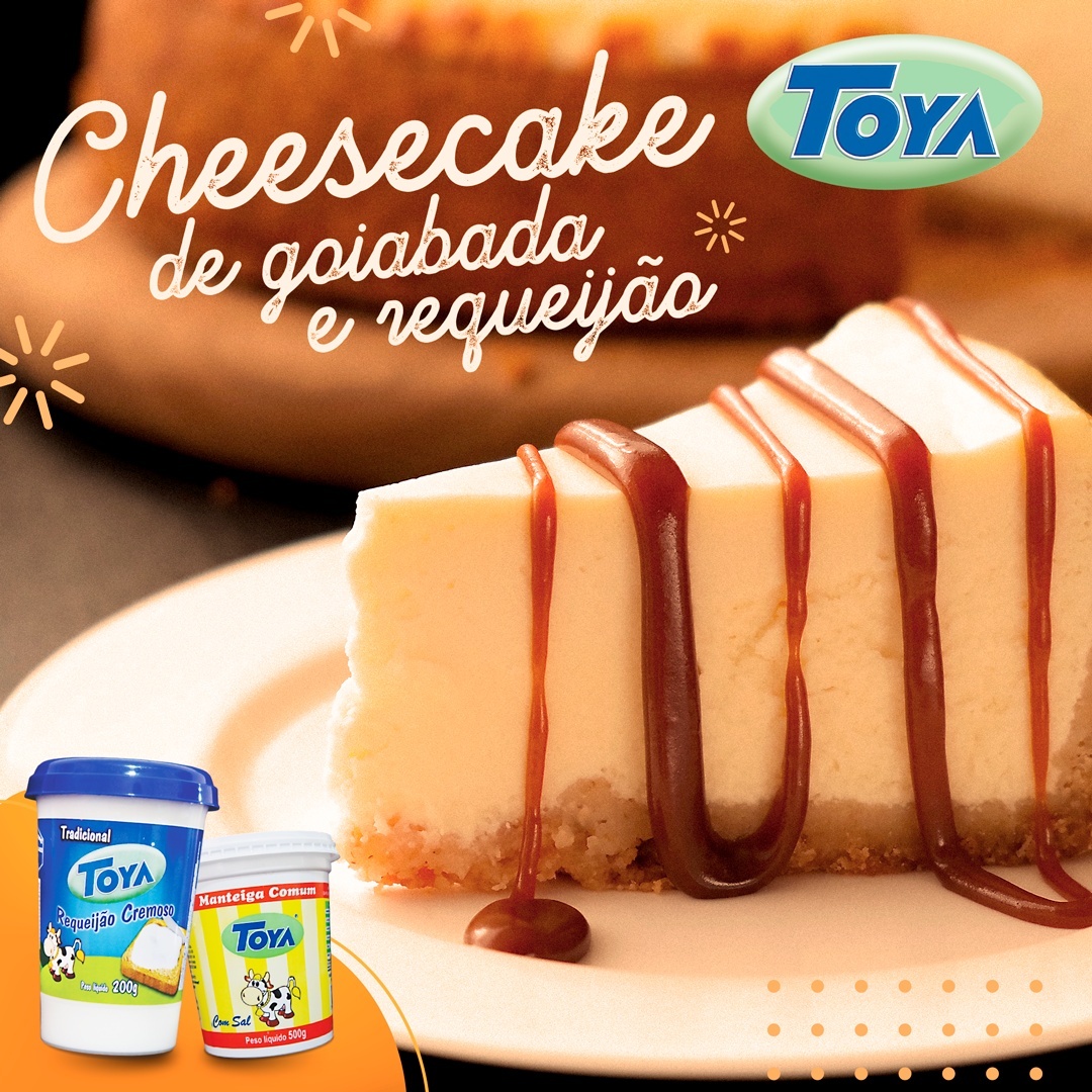 No momento, você está visualizando Cheesecake de Goiabada com Requeijão