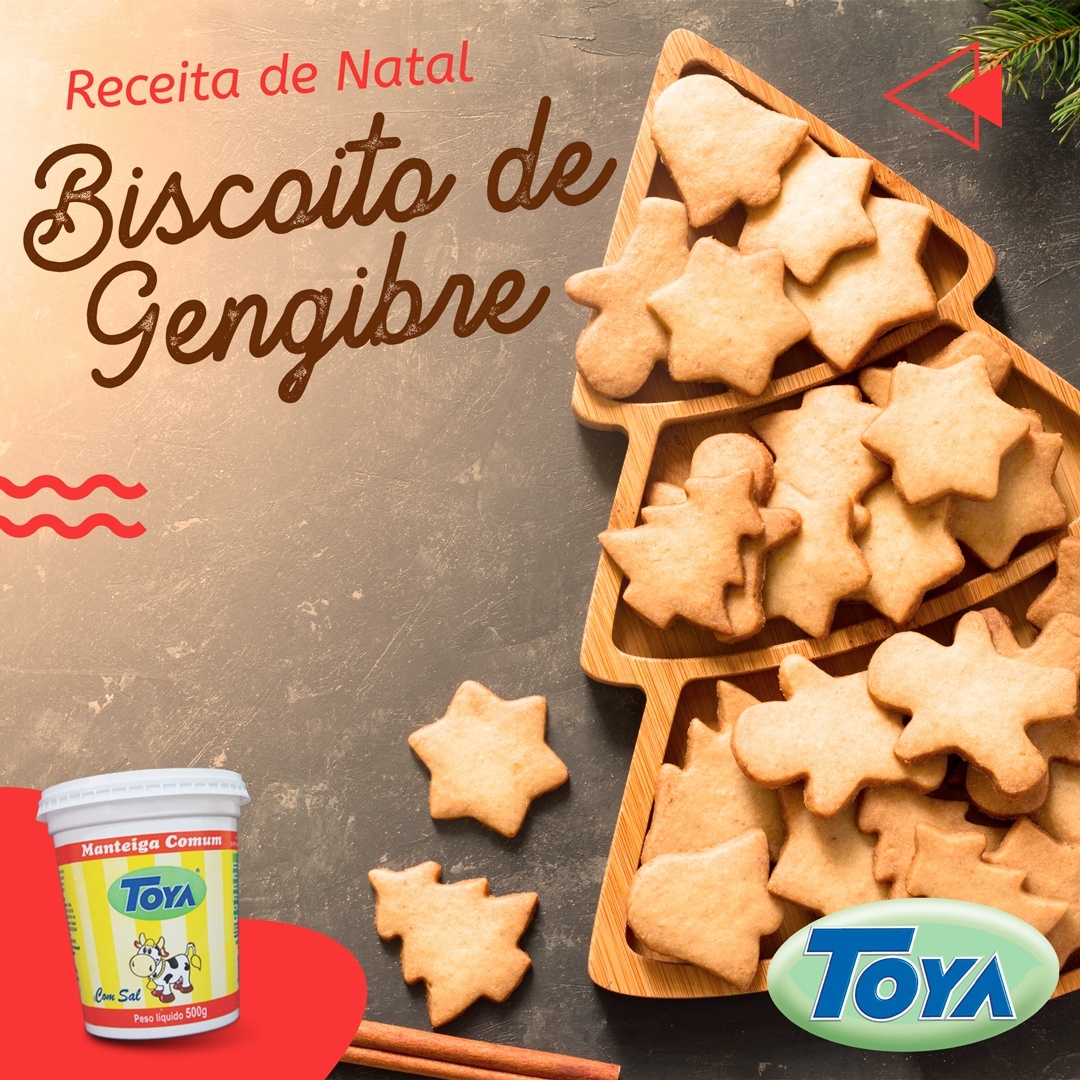 No momento, você está visualizando Biscoito de Gengibre