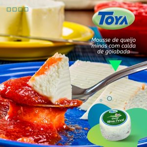 Leia mais sobre o artigo Mousse de Queijo minas com calda de goiabada
