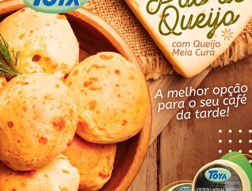 Pão de Queijo com queijo meia cura