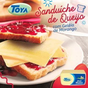 Leia mais sobre o artigo Sanduíche de queijo com geleia de morango!