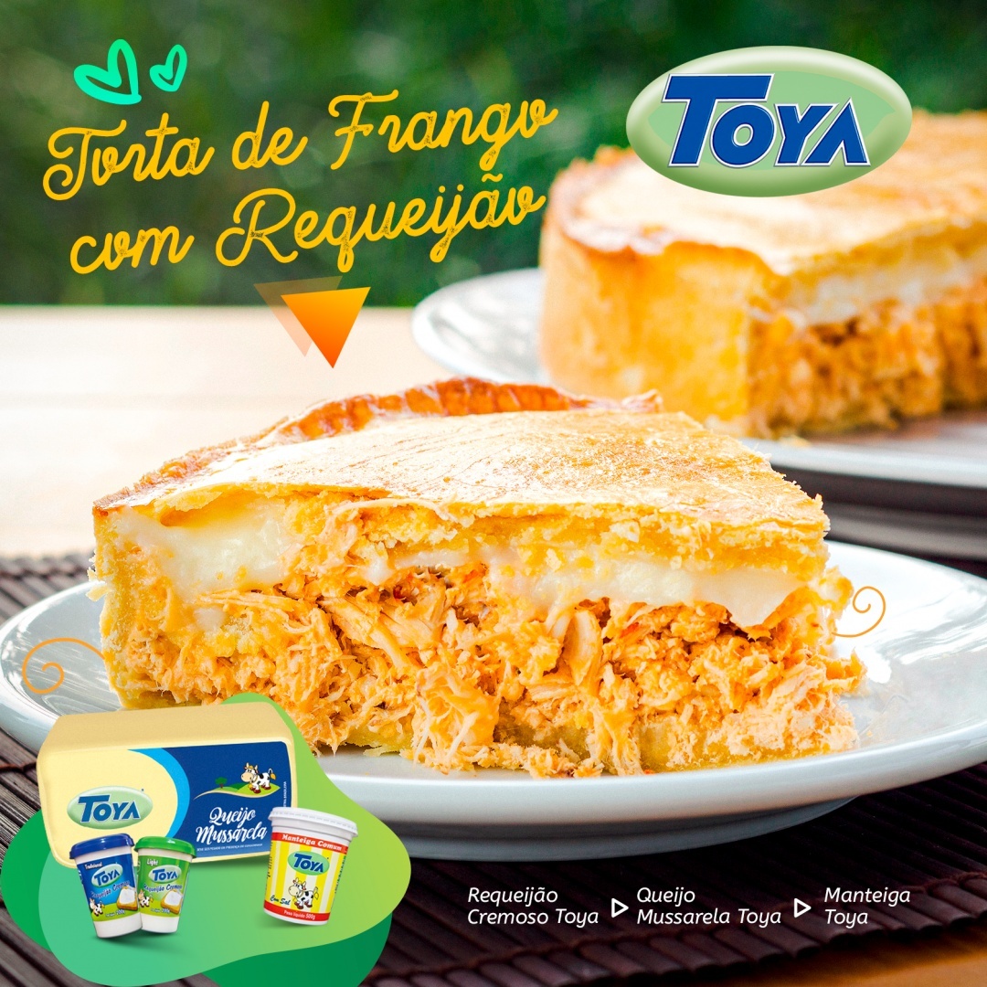 No momento, você está visualizando Torta de frango com requeijão