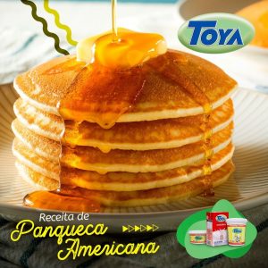 Leia mais sobre o artigo Vamos dar o start no final de semana com uma receita deliciosa de panqueca americana?