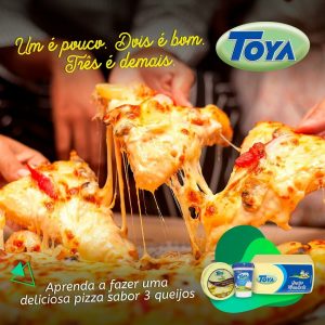 Leia mais sobre o artigo Aprenda a fazer uma deliciosa pizza sabor 3 queijos