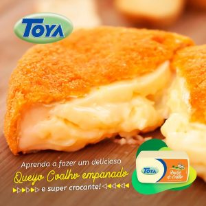 Leia mais sobre o artigo Aprenda a fazer um delicioso – Queijo coalho empanado