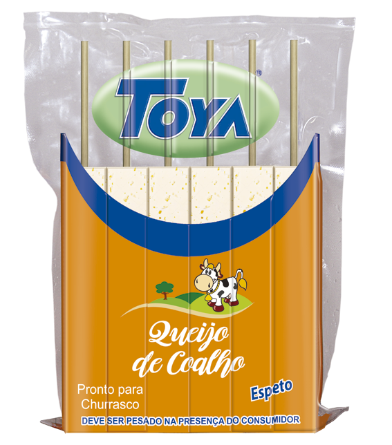 QUEIJO COALHO NO ESPETO
