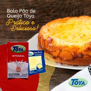 Leia mais sobre o artigo Bolo pão de queijo Toya – Prática e deliciosa!