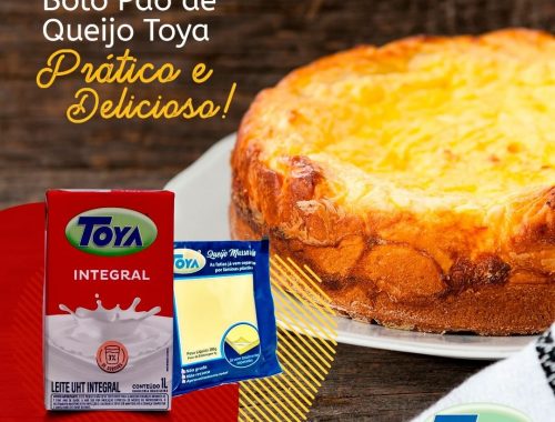 Bolo pão de queijo Toya – Prática e deliciosa!