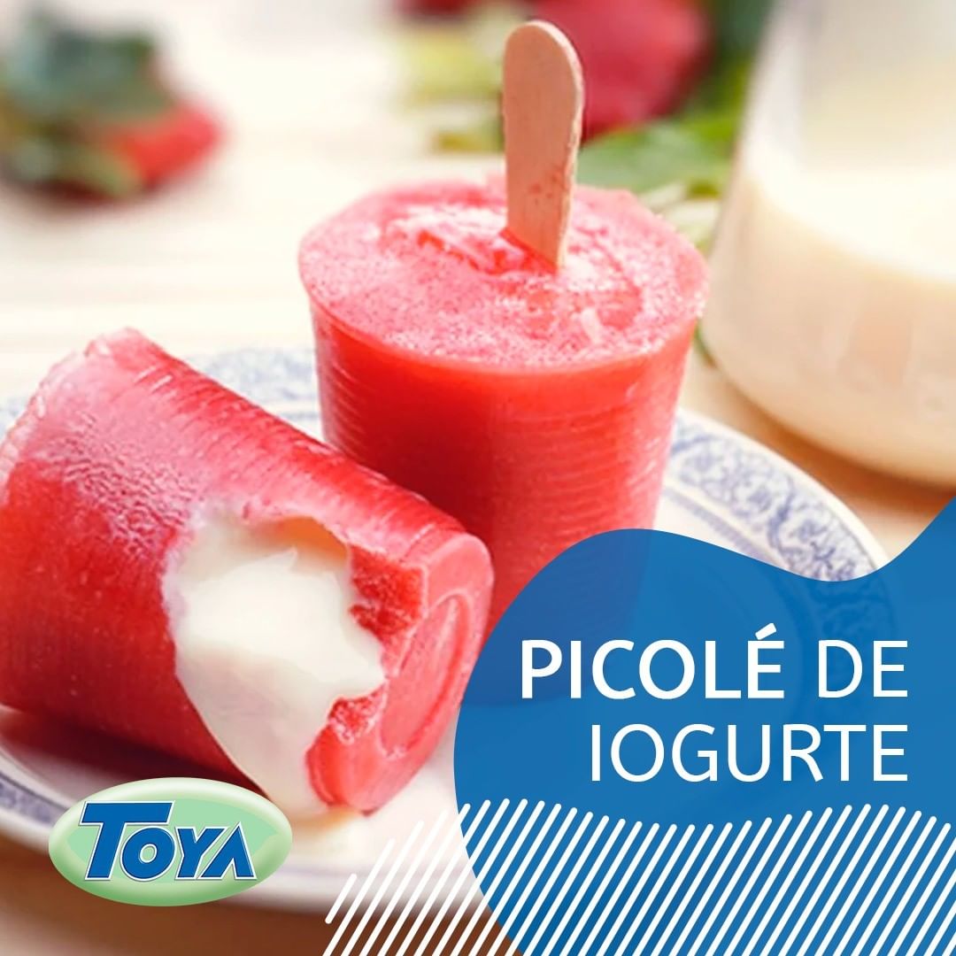 No momento, você está visualizando Picolé de iogurte