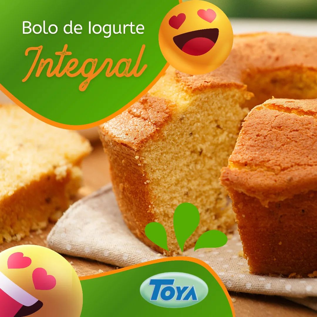 Bolo de Iogurte Integral