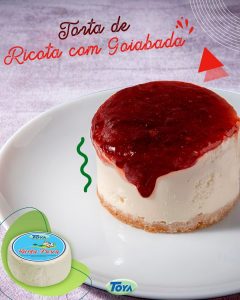 Leia mais sobre o artigo Torta de ricota com goiabada