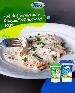 Leia mais sobre o artigo Receita de filé de frango com requeijão cremoso Toya