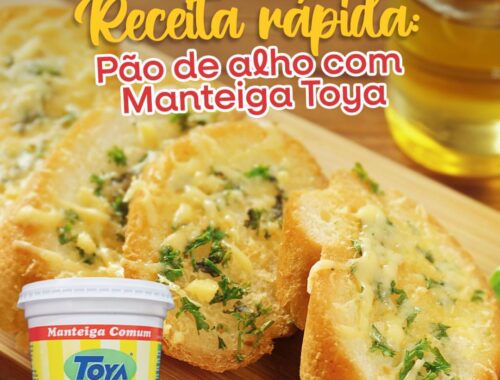 Pão de alho com Manteiga Toya