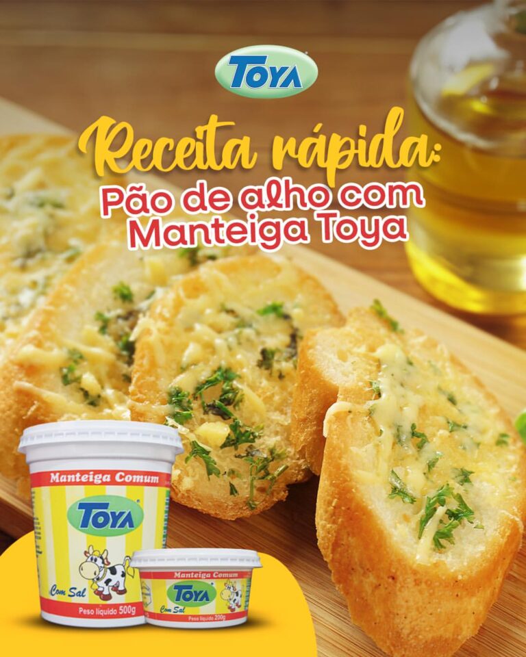 Leia mais sobre o artigo Pão de alho com Manteiga Toya