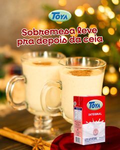 Leia mais sobre o artigo A sobremesa perfeita pra fechar as festas com sabor Toya
