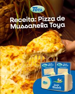 Leia mais sobre o artigo Receita de Pizza com Mussarela Toya