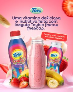 Leia mais sobre o artigo Receita de vitaminada deliciosa com yorgute Toya