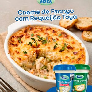 Creme de Frango com requeijão Toya