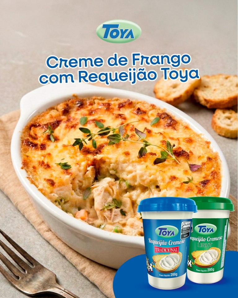 Leia mais sobre o artigo Creme de Frango com requeijão Toya